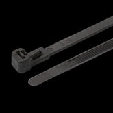 Lexman Reusable Cable Tie Pack of 25 Pieces 20cm x 0.46cm - White